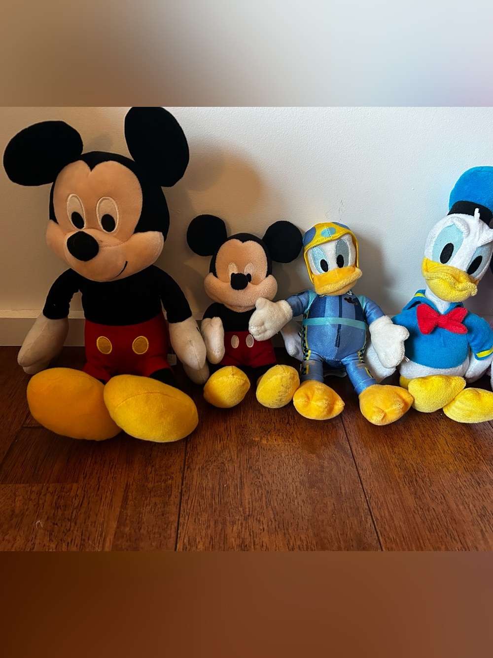 Classic Disney Character Plush Bundle - Mickey, Donald Duck and Minnie - Picture 2 of 3